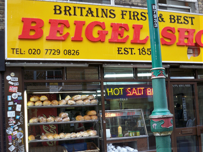 Ein anderer Beigel Shop in London