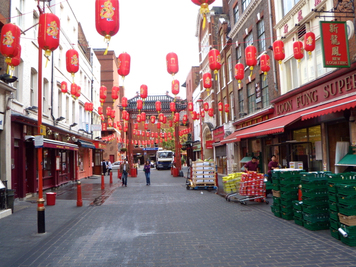 Chinatown in London, England