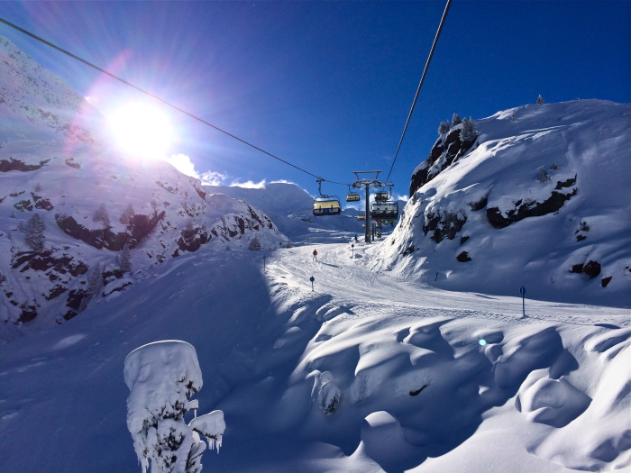 Einer der Tiroler Gletscher ist der Kaunertaler Gletscher