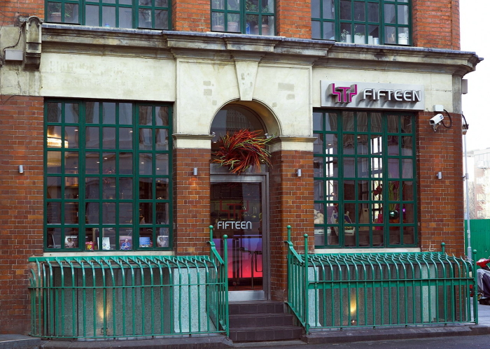 Das Restaurant Fifteen von Starkoch Jamie Oliver in London