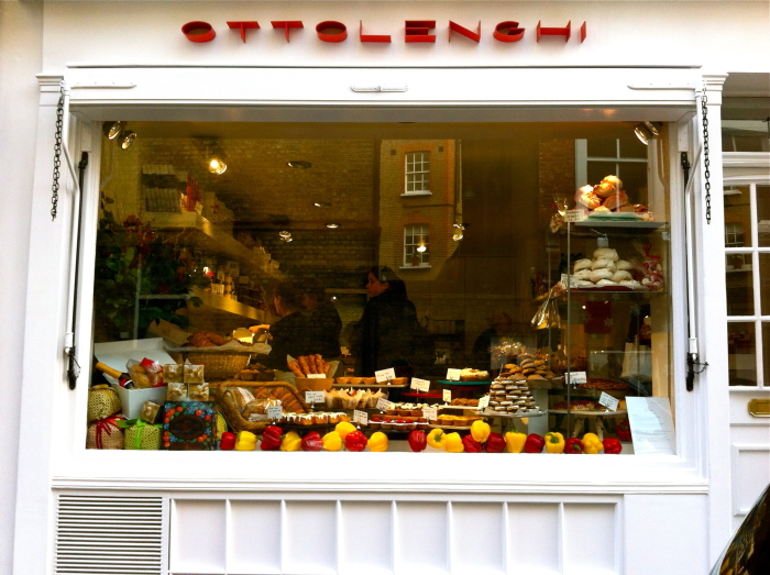 Das Szene-Restaurant Ottolenghi in London