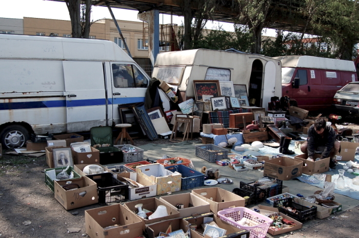 Kolbenova flea market Prague