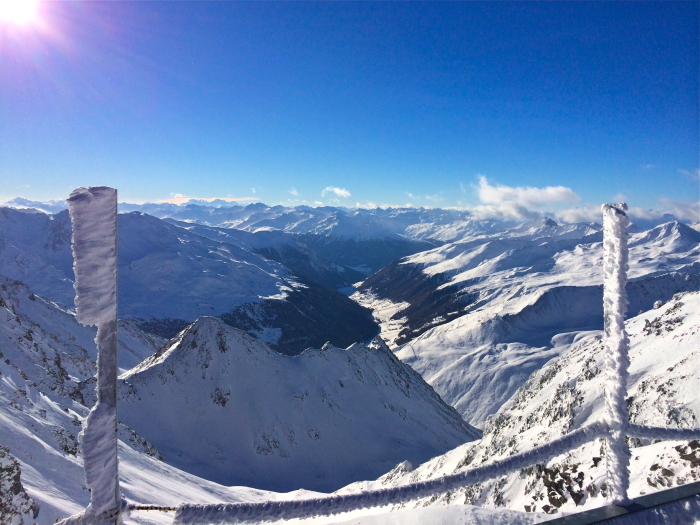 On top of Tyrol in Austria