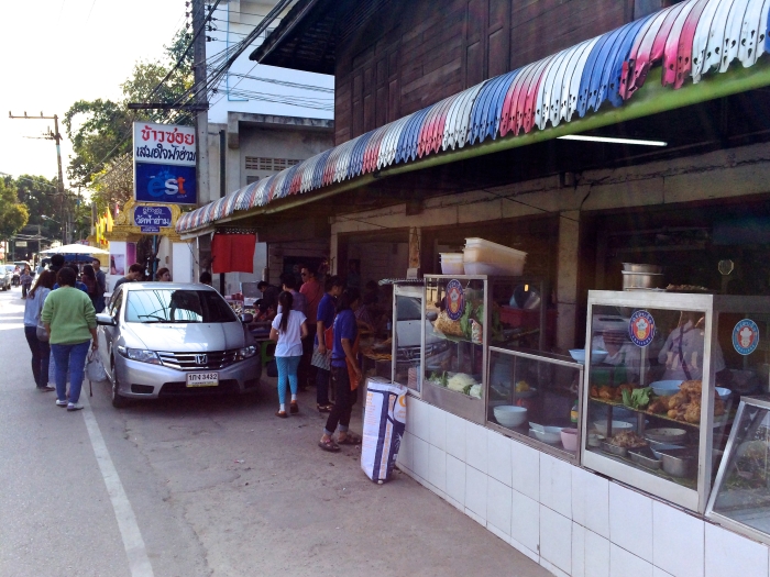 A Chiang Mai Restaurant at a street