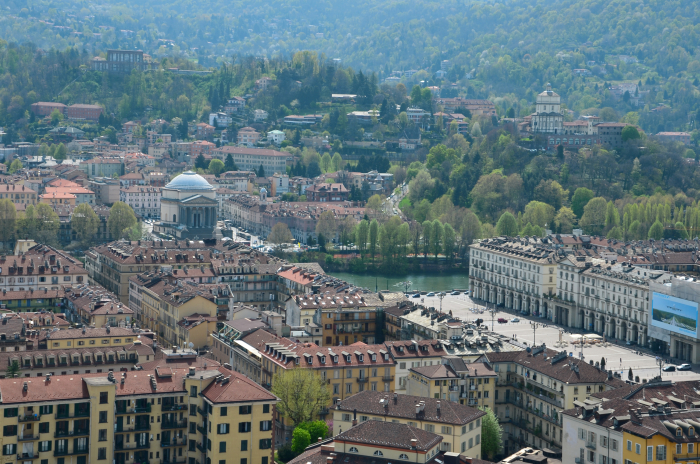 Turin from up above