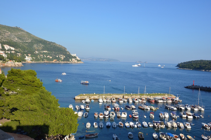 The Harbour from the Walls of Dubrovnik