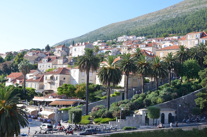 View to the Mountain from the Walls of Dubrovnik