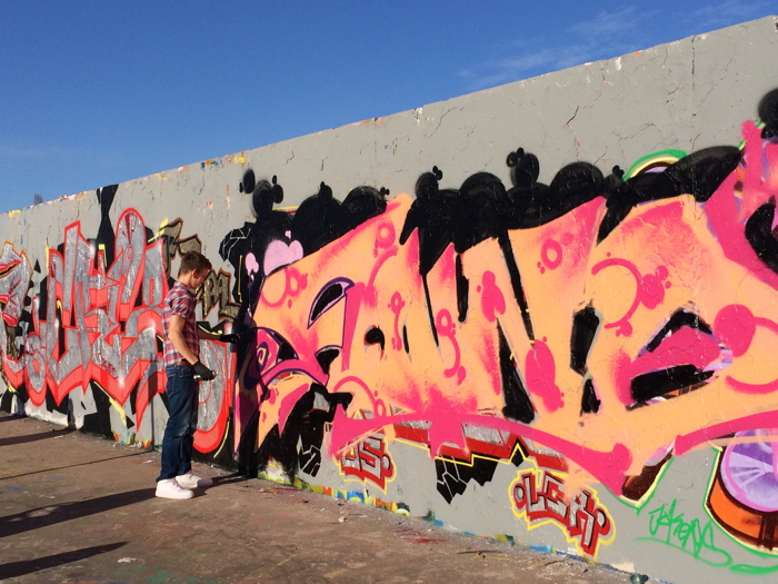 Anekdotique 2014: Graffiti at Mauerpark in Berlin