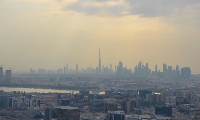 The anekdotique skyline of Dubai