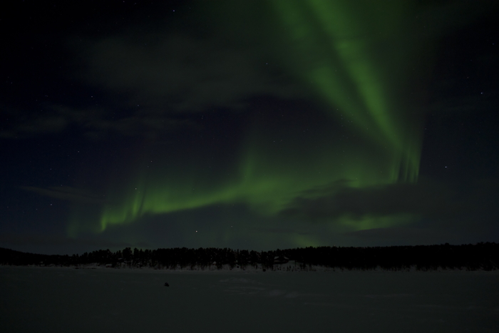 Northern Lights at Kiruna in Sweden