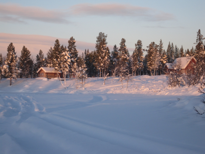 Day after seeing the Northern Lights at Kiruna in Sweden