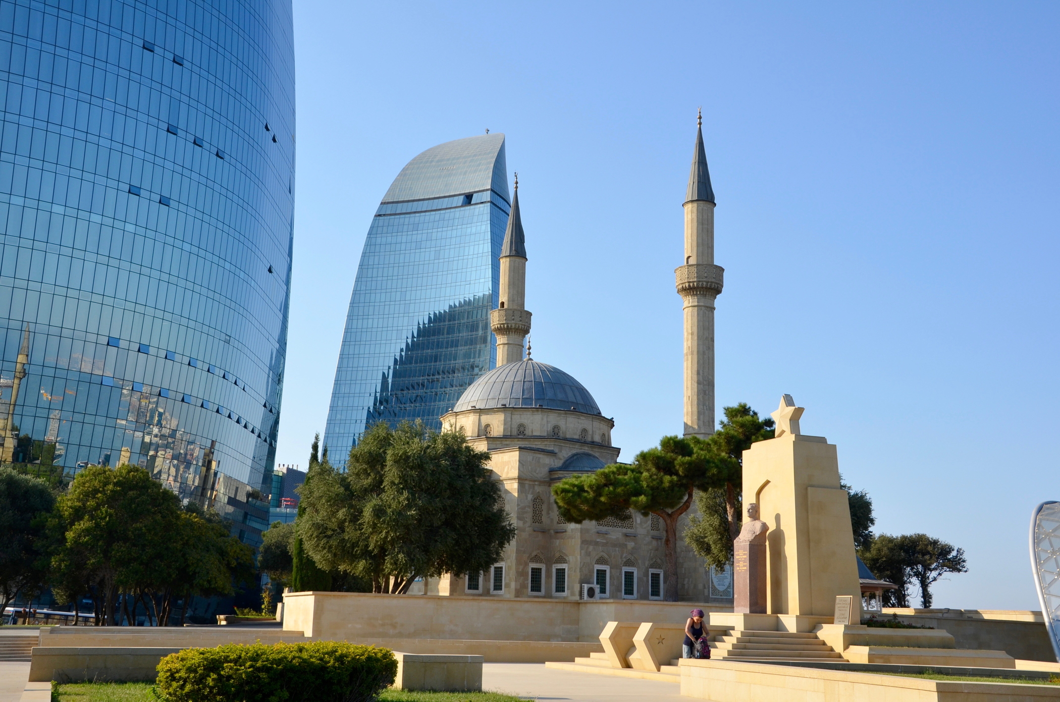 azerbaijan travel baku flame towers