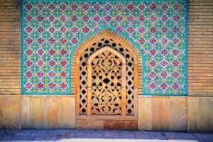 Golestan palace in Tehran, Iran: a tiled beauty