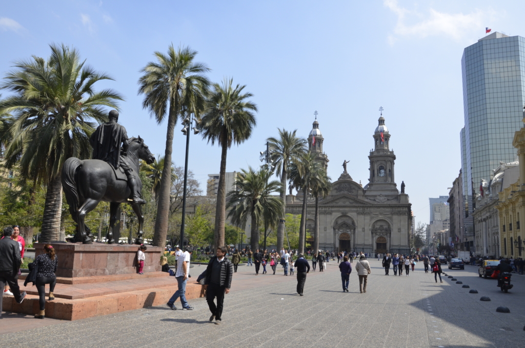 Sehenswürdigkeiten Chile wie hier in Santiago